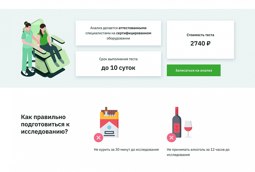 Медицинские анализы Helix